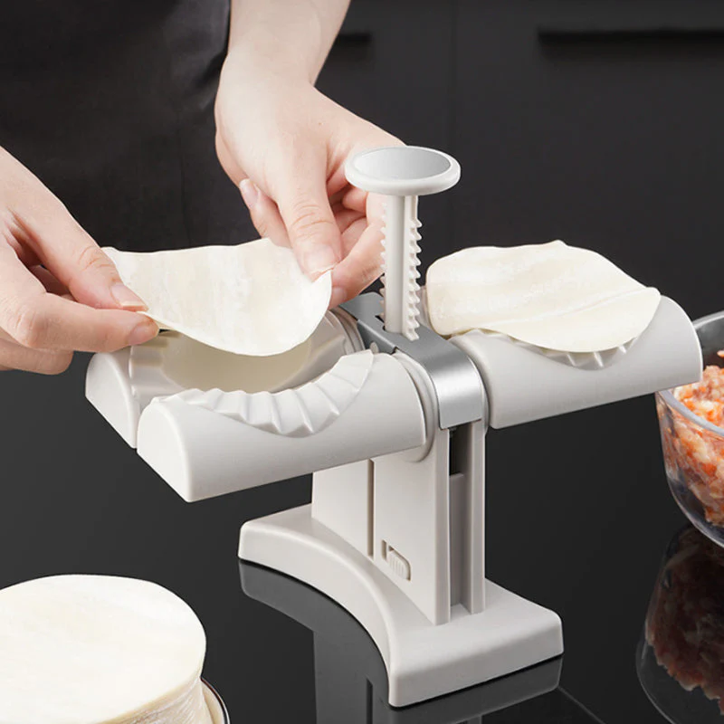 Household Double Head Automatic Dumpling Maker Mould - Image 5