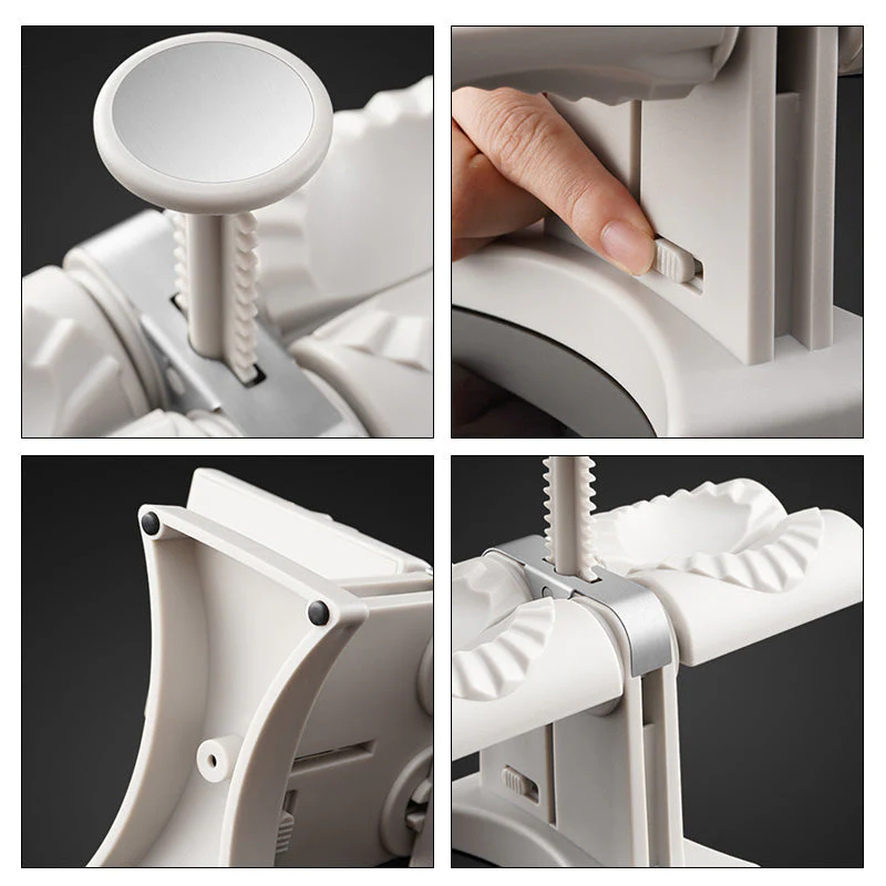 Household Double Head Automatic Dumpling Maker Mould - Image 8