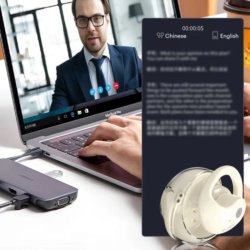 HY-T26 Pro Wireless Bluetooth Translation Earbuds - Image 13