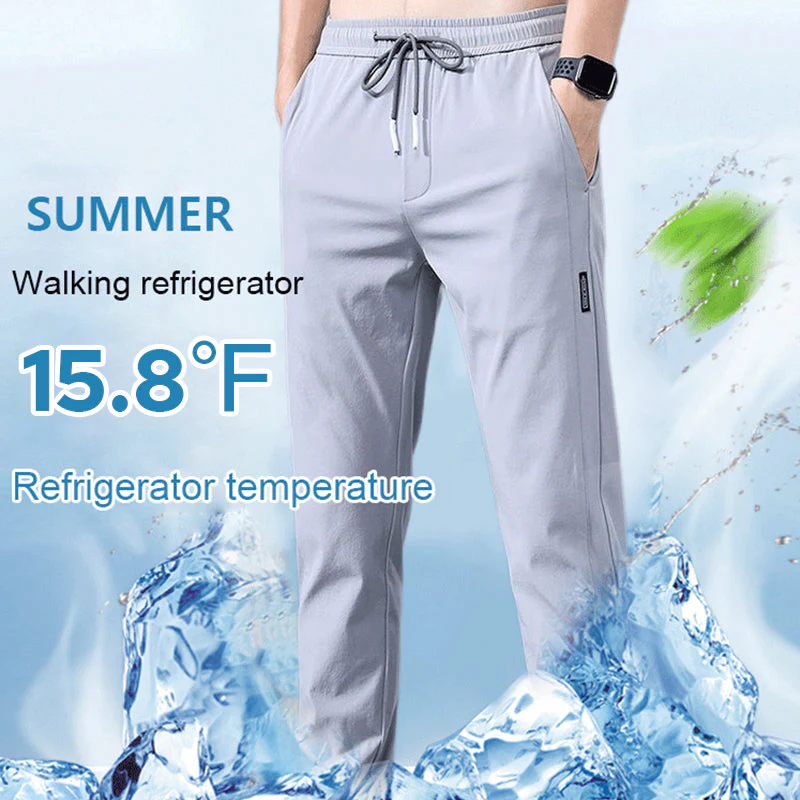 Ice Silk Casual Pants - Image 2