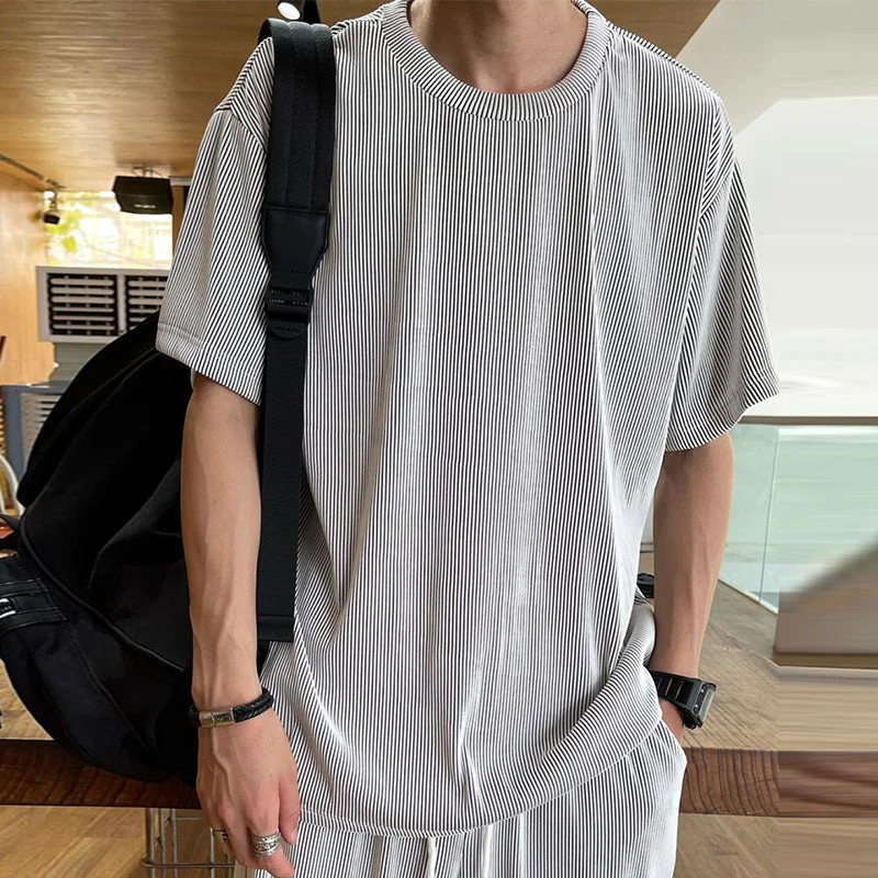 Ice Silk Male Casual Suit - Image 4