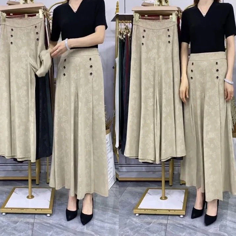 Ice Silk Palazzo Pants Cool & Comfy Palazzo Pants - Image 5