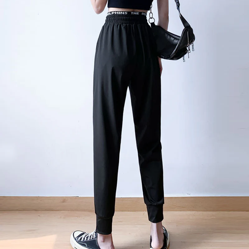 Ice Silk Sports Loose Casual Pants - Image 8