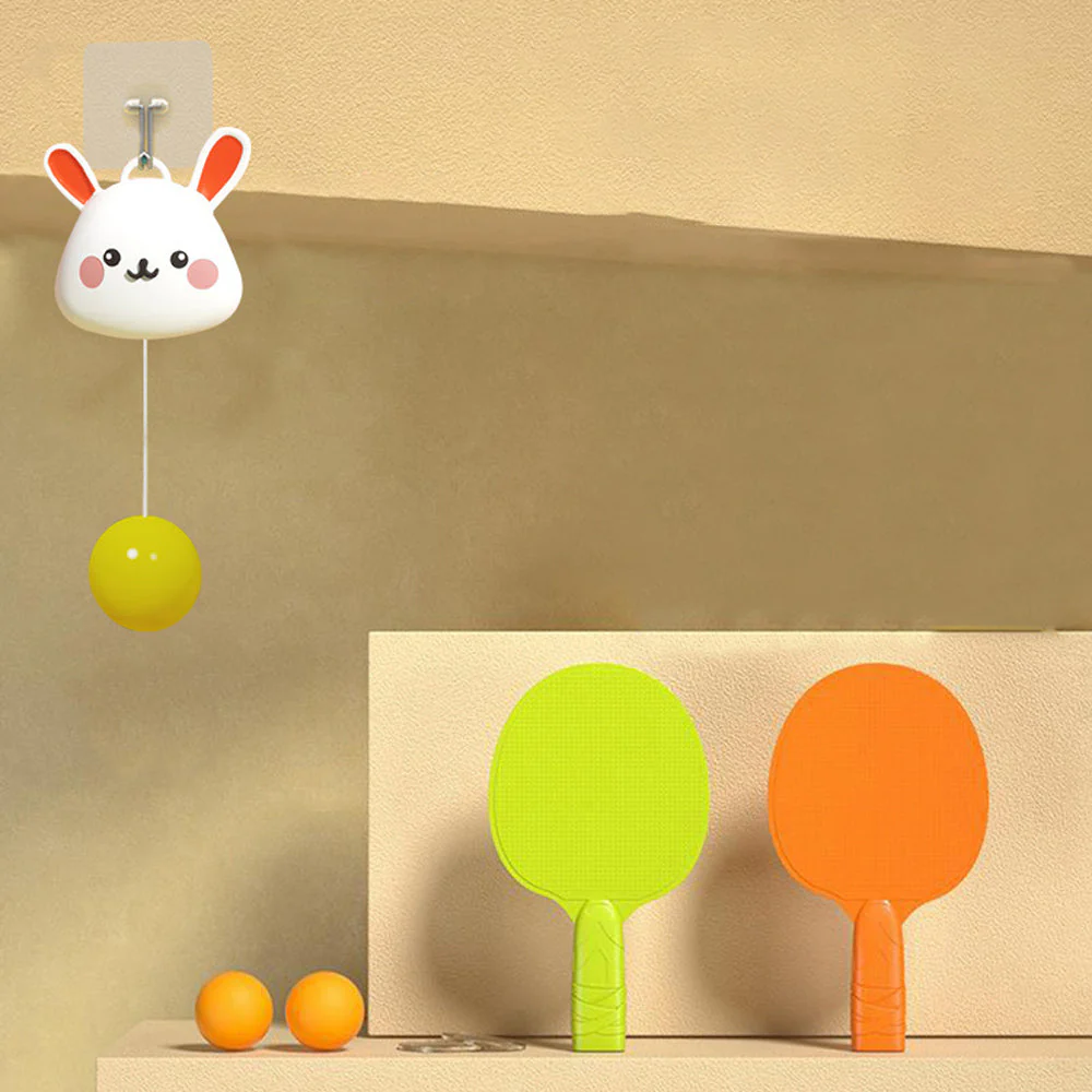 Indoor Hanging Table Tennis Trainer Portable Set - Image 11