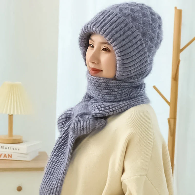 Integrated Ear Protection Windproof Cap Scarf - Image 11