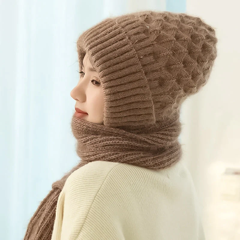 Integrated Ear Protection Windproof Cap Scarf - Image 13