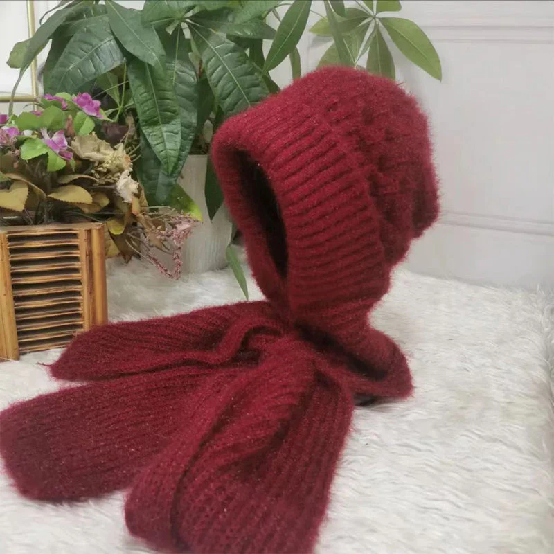 Integrated Ear Protection Windproof Cap Scarf - Image 18