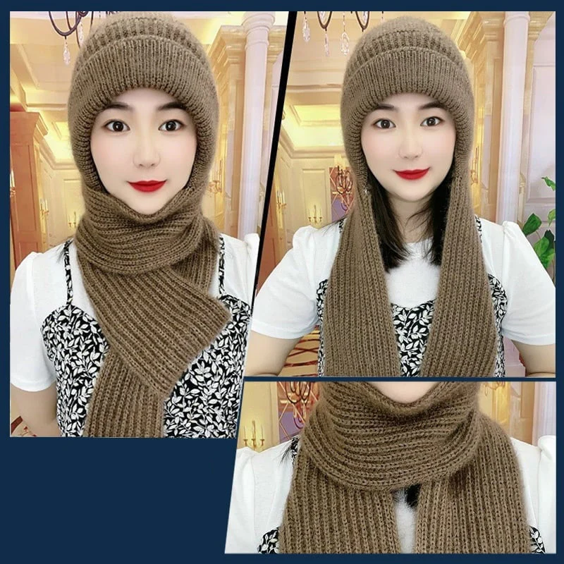 Integrated Ear Protection Windproof Cap Scarf - Image 6
