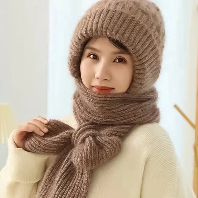 Integrated Ear Protection Windproof Cap Scarf - Image 8