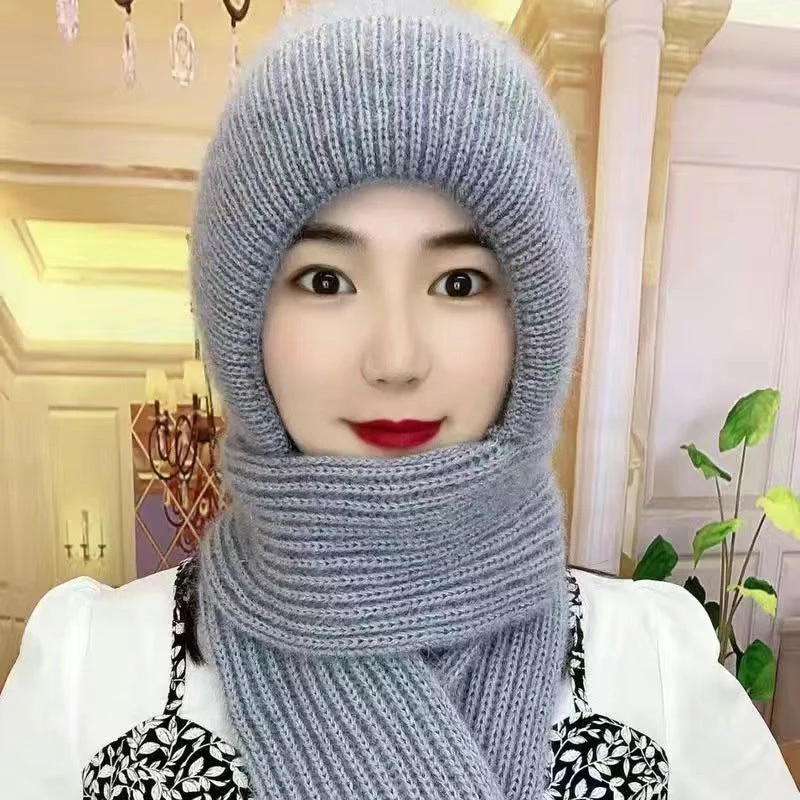 Integrated Ear Protection Windproof Cap Scarf - Image 11