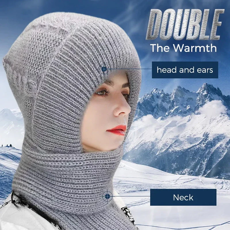 Integrated Ear Protection Windproof Cap Scarf - Image 2