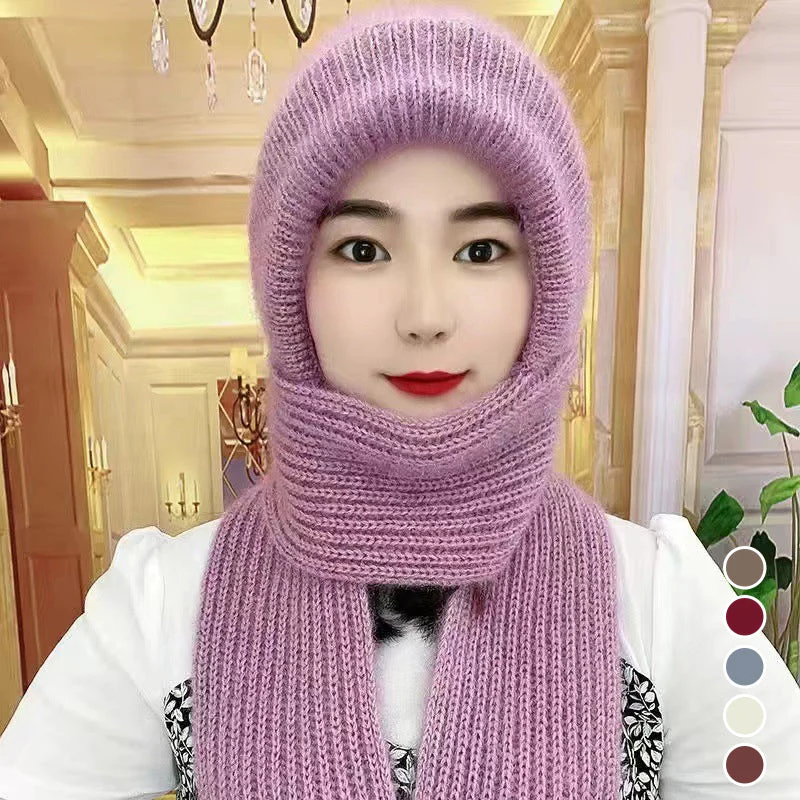 Integrated Ear Protection Windproof Cap Scarf - Image 6