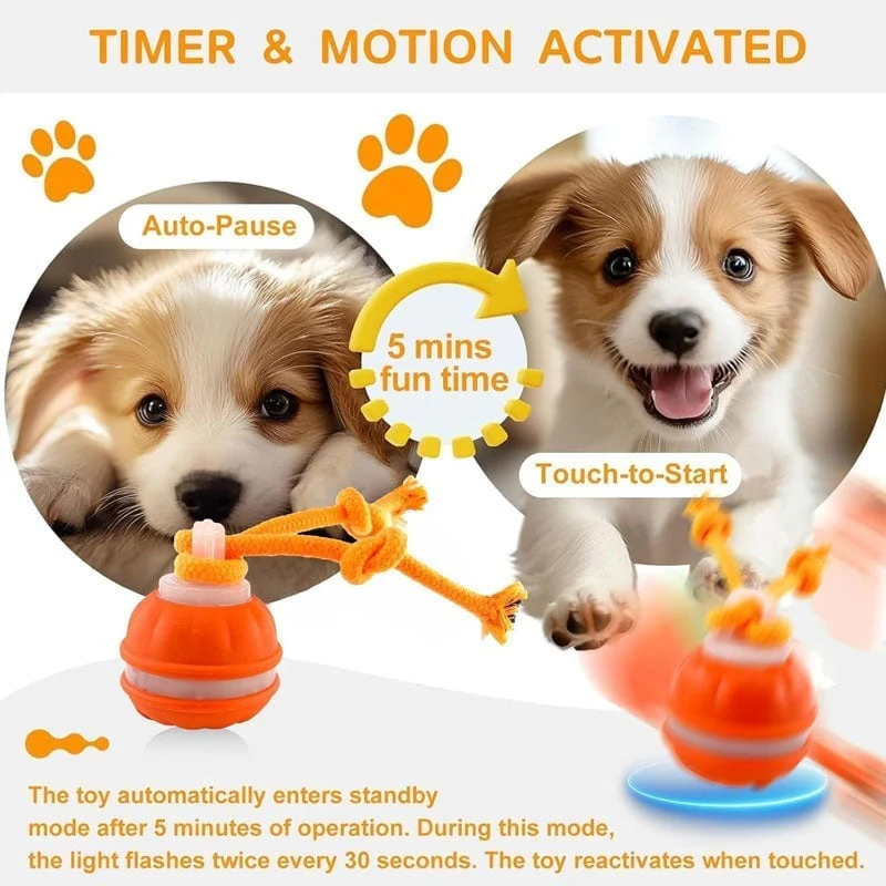 Interactive Smart Rolling Pet Ball - Image 3