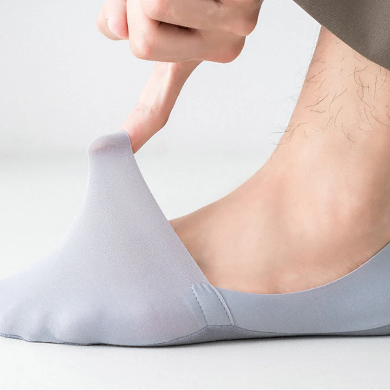 Invisible Non-slip Ice Silk Socks - Image 5