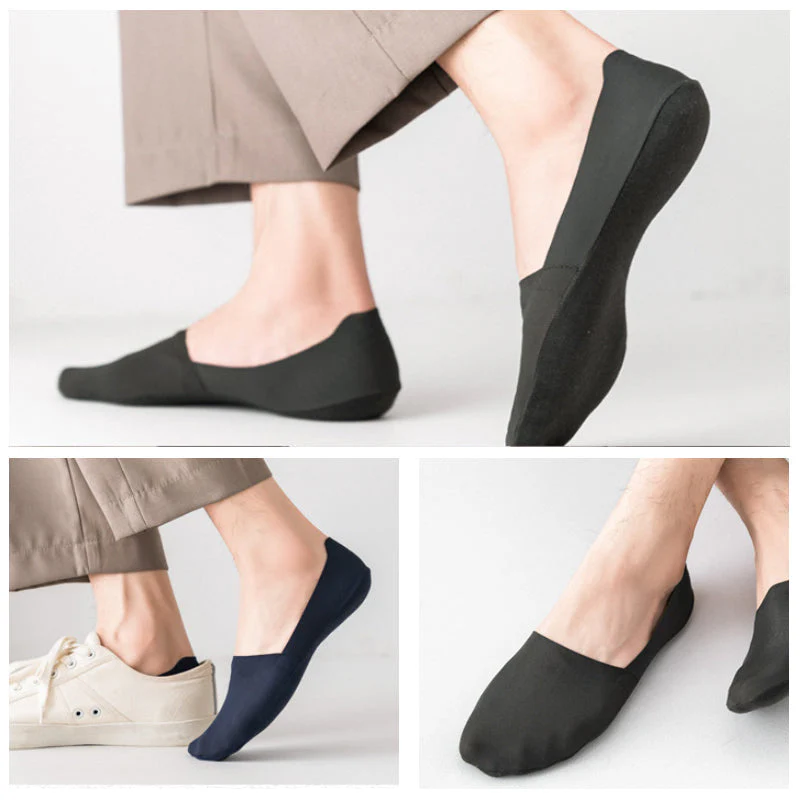 Invisible Non-slip Ice Silk Socks - Image 7