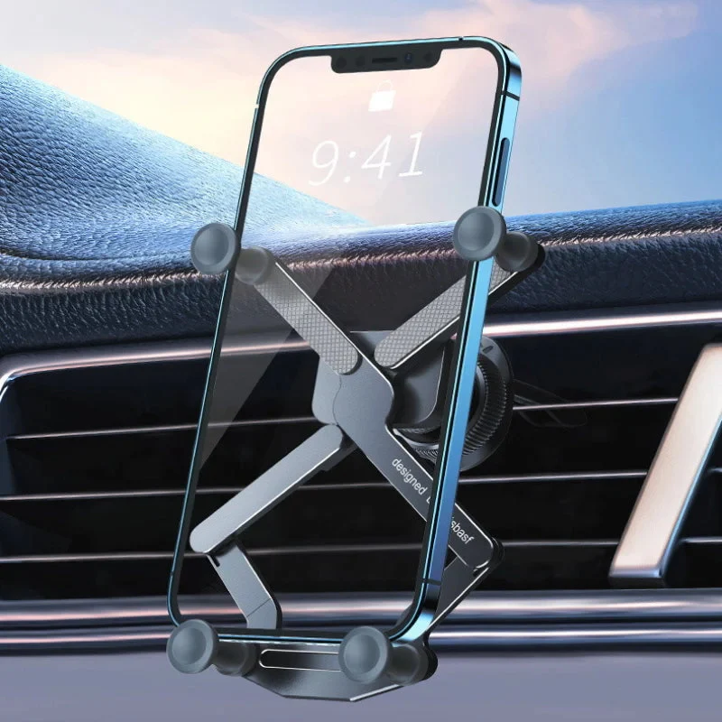 Invisible Rotatable Air Vent Mount Car Phone Holder - Image 5