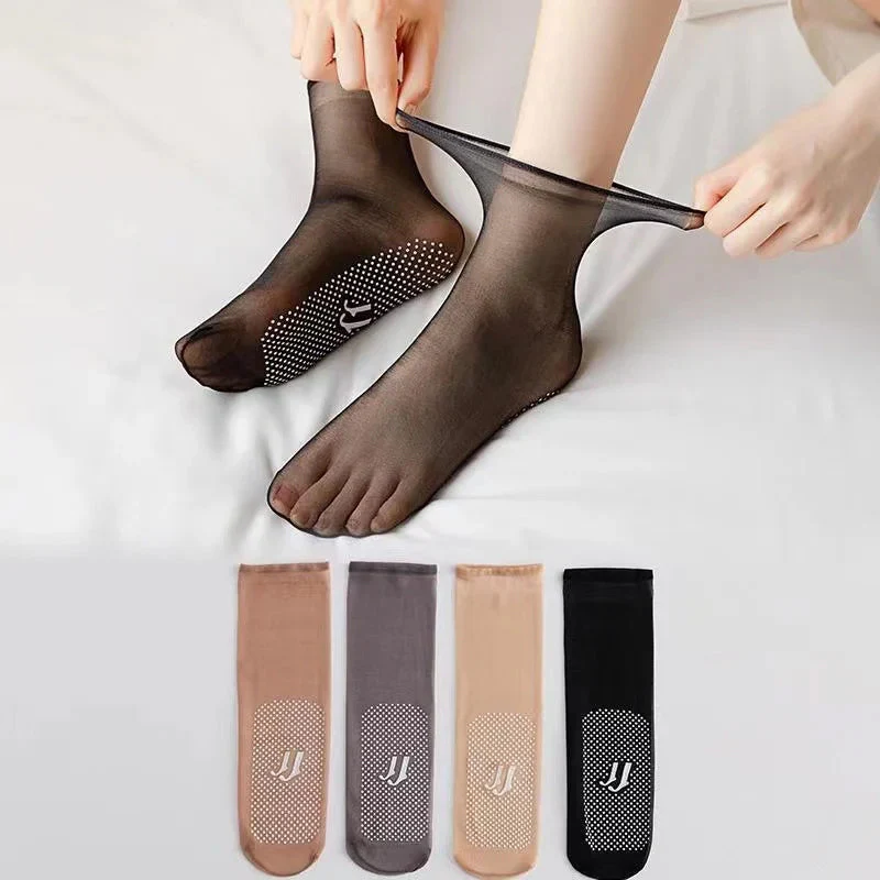 Invisible slip-resistant crystal silk socks - Image 13