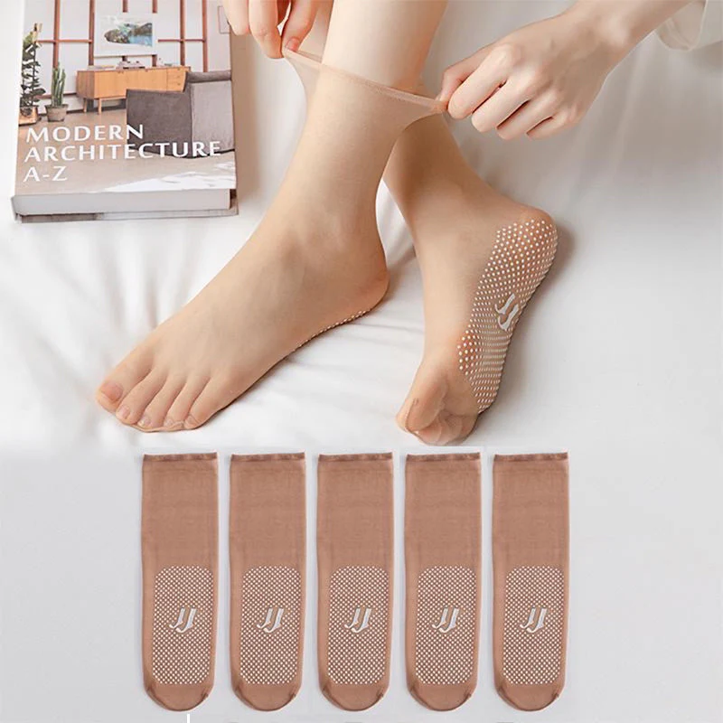 Invisible slip-resistant crystal silk socks - Image 17