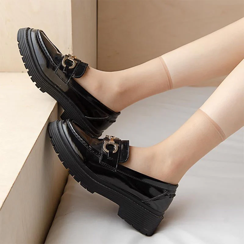 Invisible slip-resistant crystal silk socks - Image 2