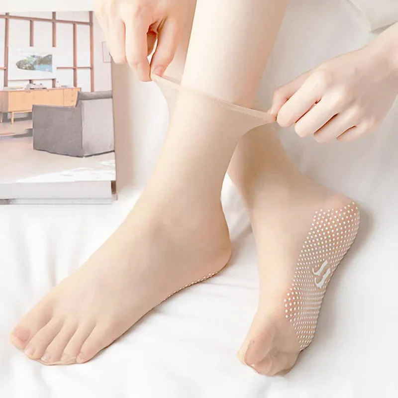 Invisible slip-resistant crystal silk socks - Image 3
