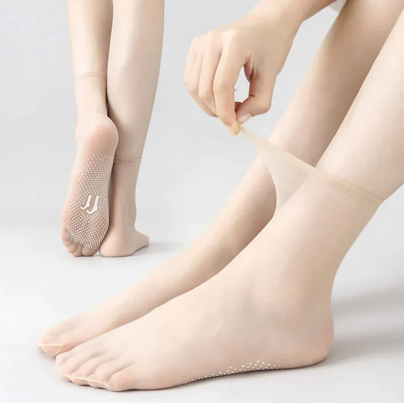 Invisible slip-resistant crystal silk socks - Image 4