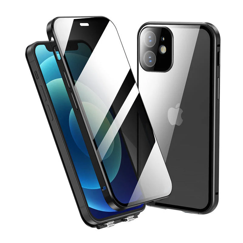 Anti-Snooping Tempered Glass Case for iphone - Image 11