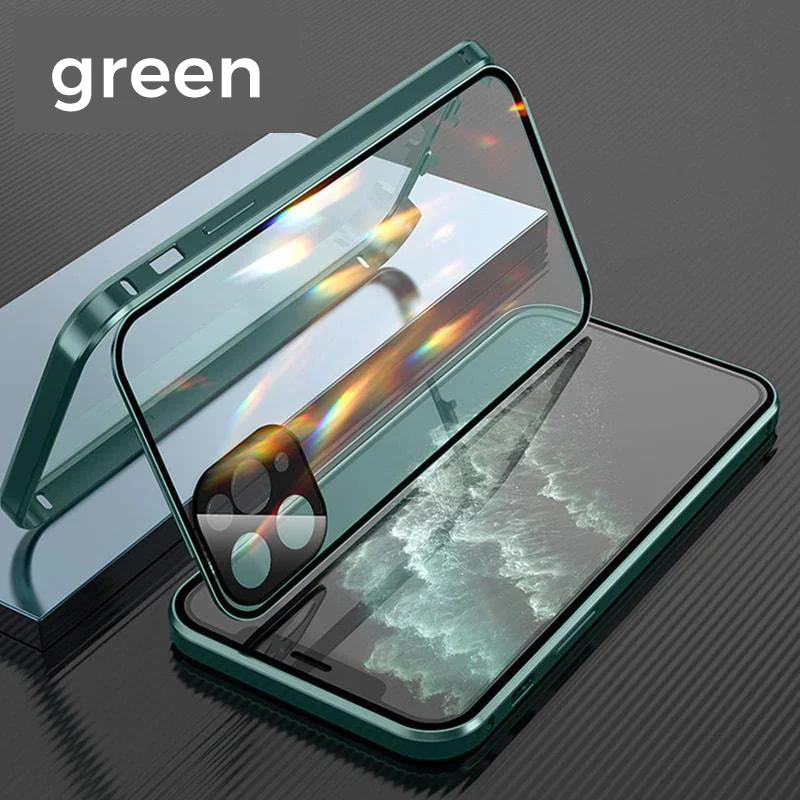 Anti-Snooping Tempered Glass Case for iphone - Image 4