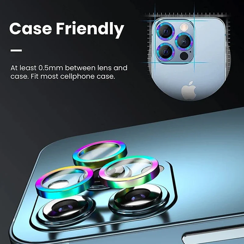 Colorful Sapphire Lens Protector for iPhone - Image 5