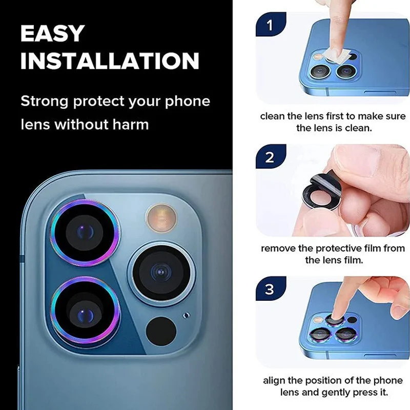 Colorful Sapphire Lens Protector for iPhone - Image 6