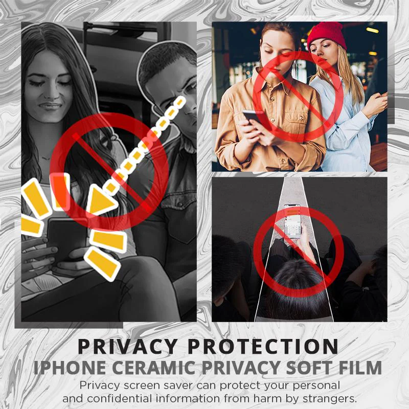HD Privacy Film For iPhone - Image 5