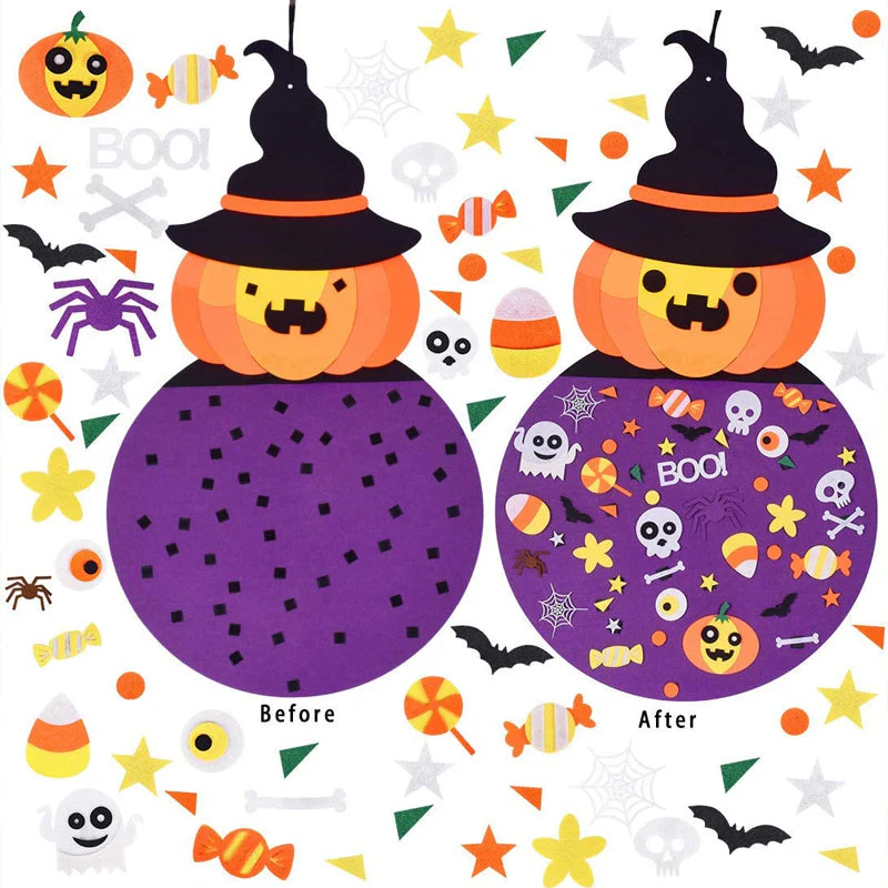Kids Halloween DIY Felt Craft - Image 4