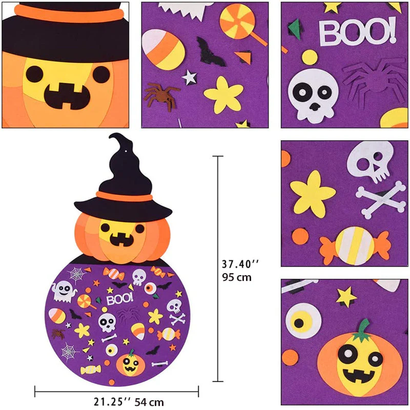 Kids Halloween DIY Felt Craft - Image 6