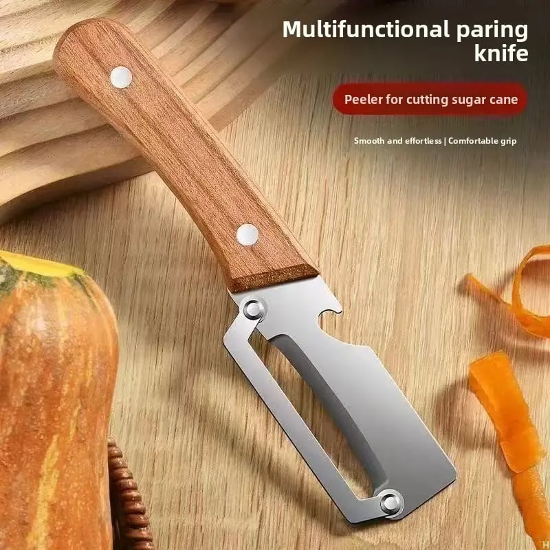 Kitchen Multi-Function Stainless Steel Thickened Fruit Peeler Knife - Image 10