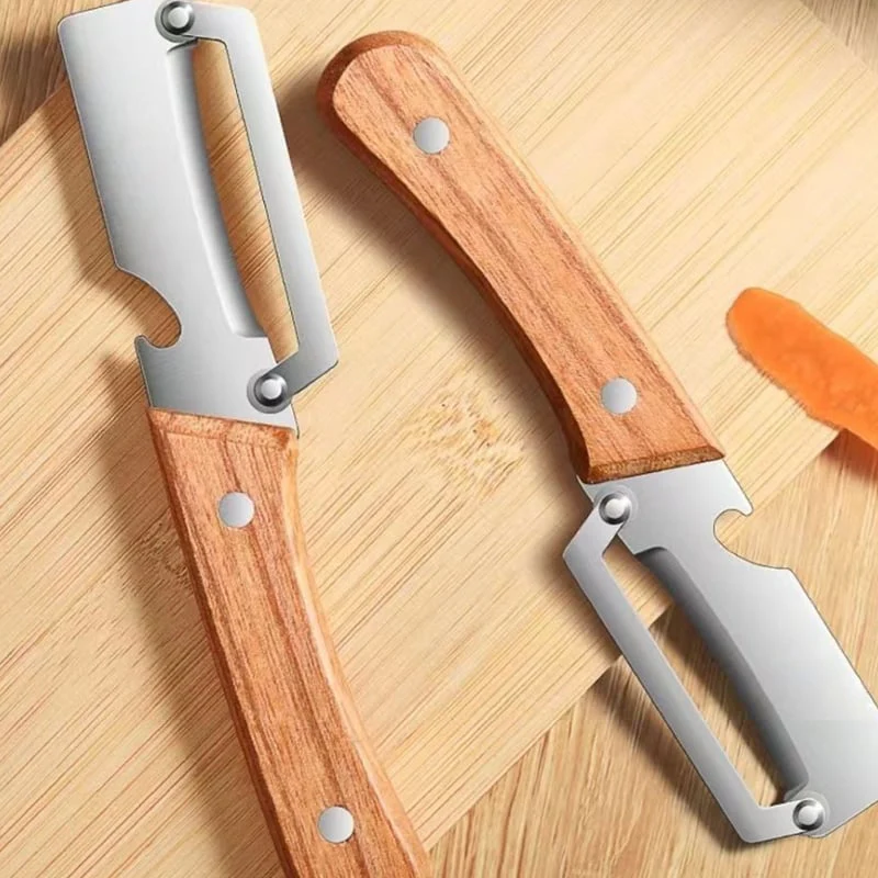 Kitchen Multi-Function Stainless Steel Thickened Fruit Peeler Knife - Image 11