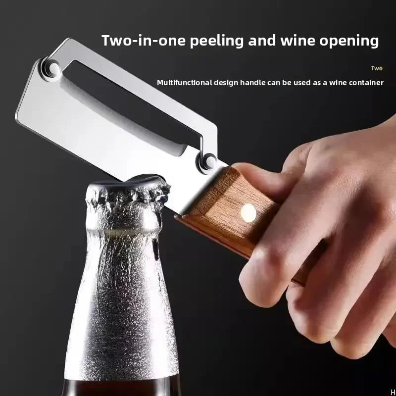 Kitchen Multi-Function Stainless Steel Thickened Fruit Peeler Knife - Image 3