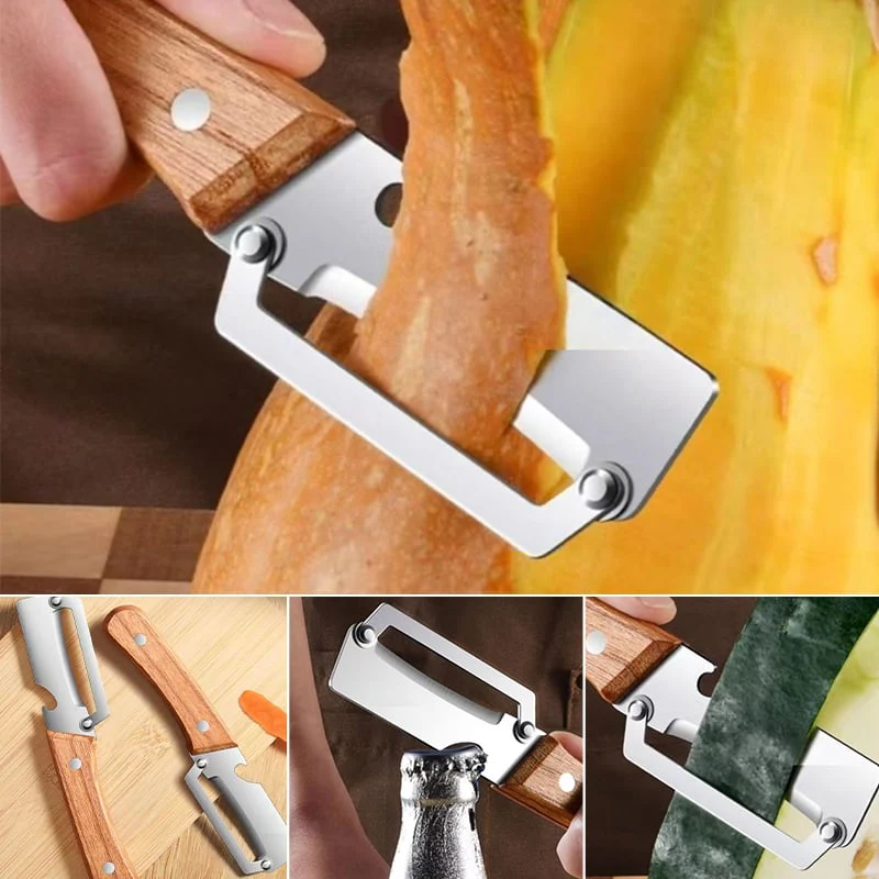 Kitchen Multi-Function Stainless Steel Thickened Fruit Peeler Knife - Image 6