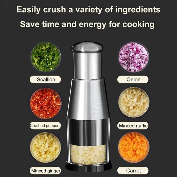 Kitchen Pressed Garlic Chopper - Image 4