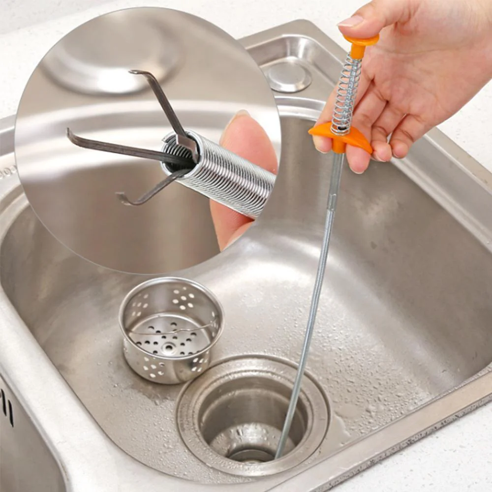 Kitchen Sink Sewer Cleaning Hook - Image 7