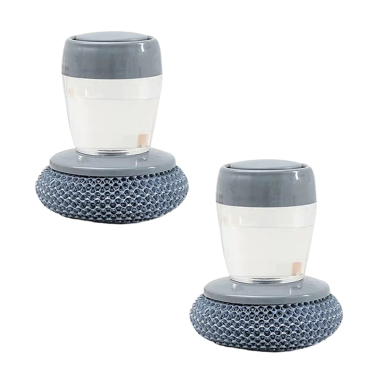 Kitchen Soap Dispensing Palm Brush - Image 13