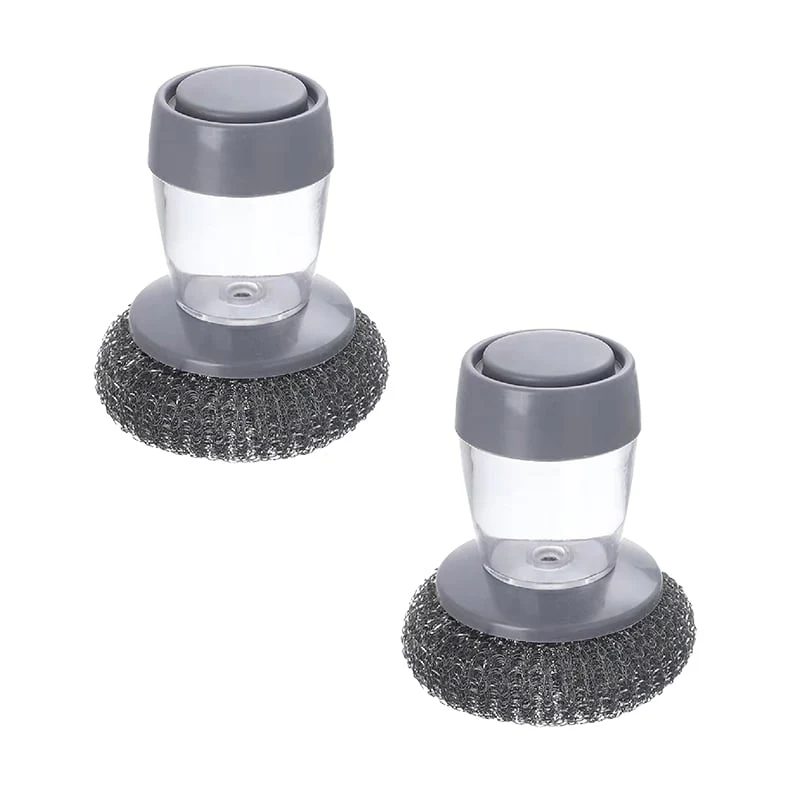 Kitchen Soap Dispensing Palm Brush - Image 14