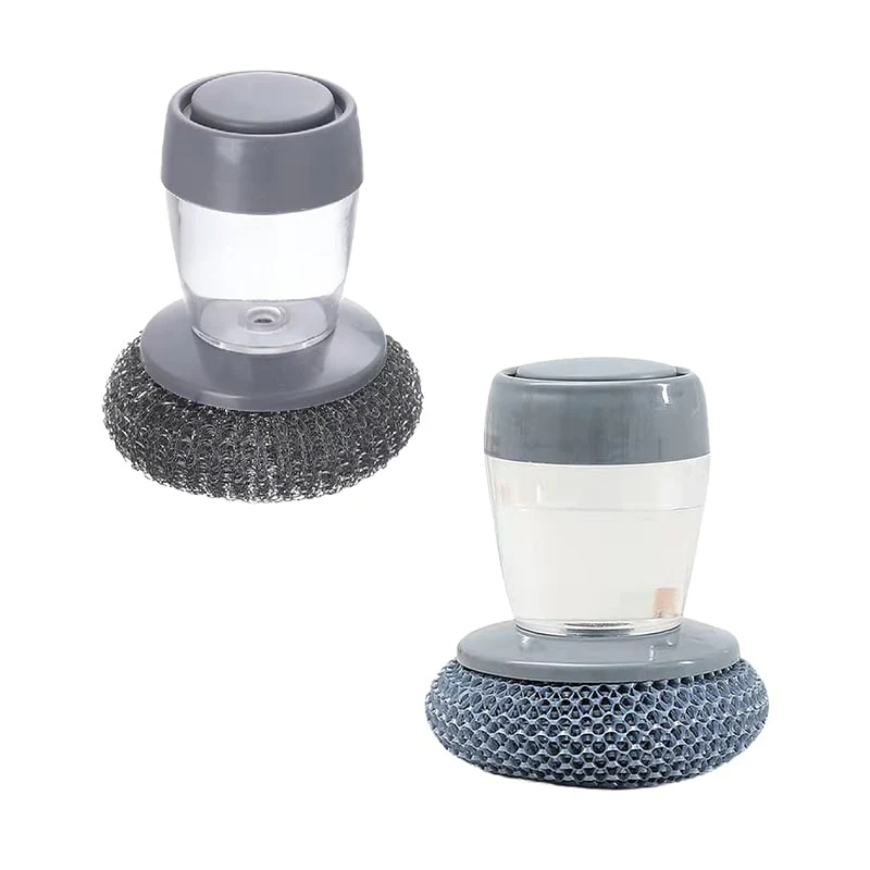 Kitchen Soap Dispensing Palm Brush - Image 9