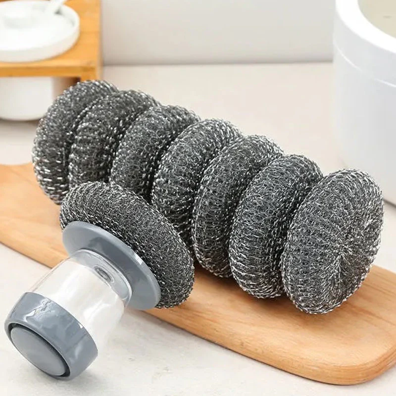 Kitchen Soap Dispensing Palm Brush - Image 6