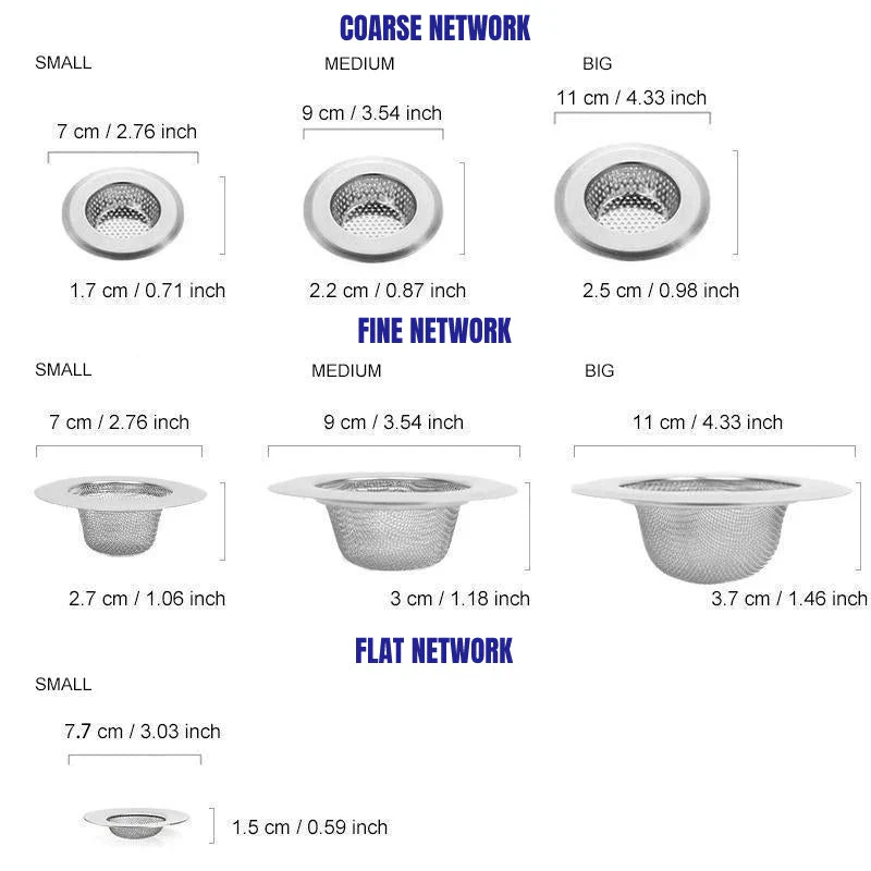 Kitchen Stainless Steel Sink Filters - Image 7