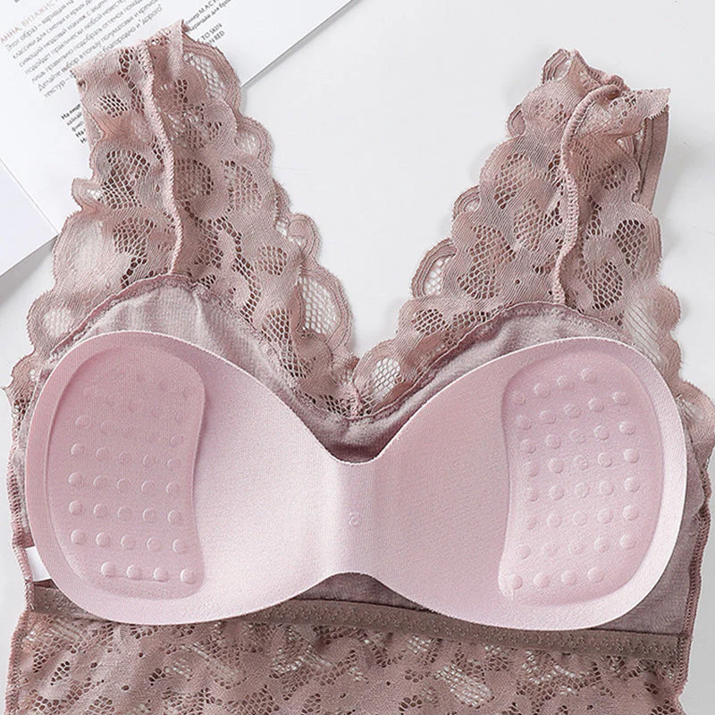 Lace Vest With Breast Pads - Image 7