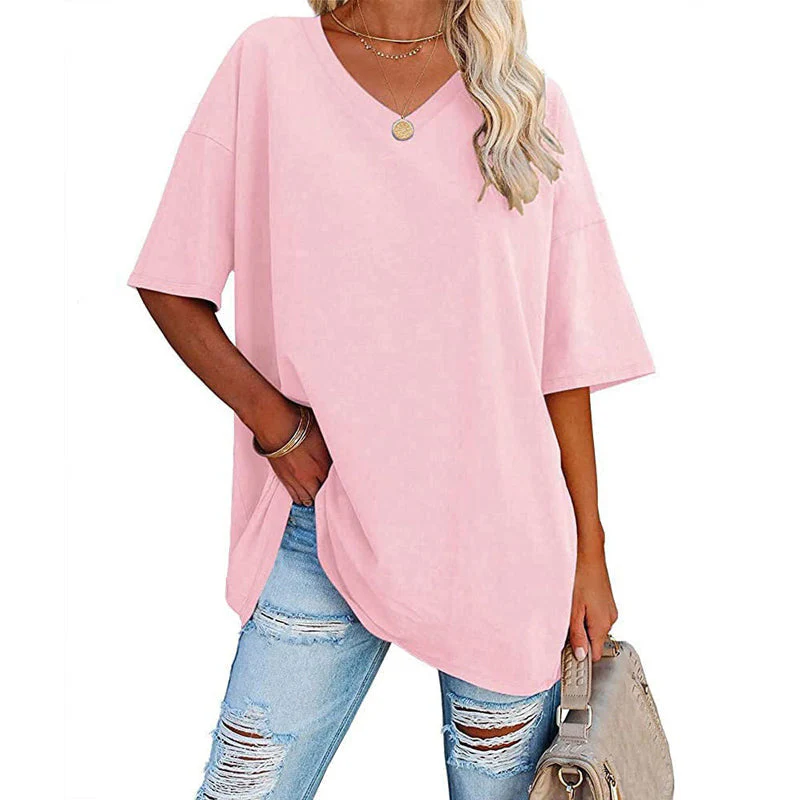 Ladies V-Neck T-Shirt - Image 14