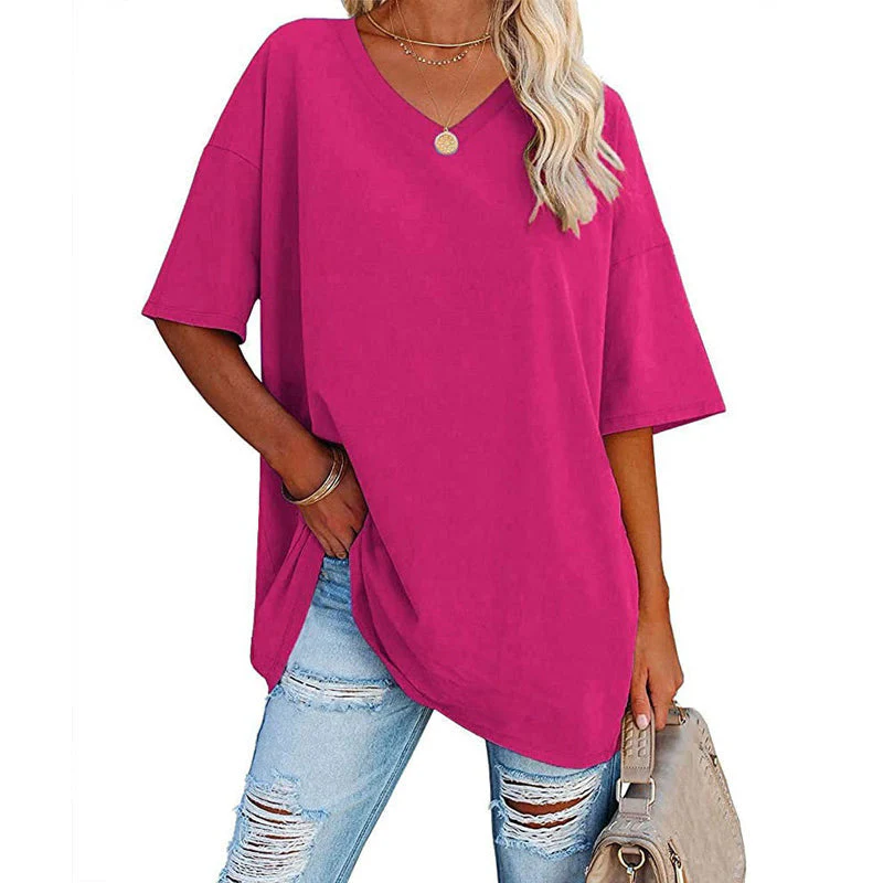 Ladies V-Neck T-Shirt - Image 15