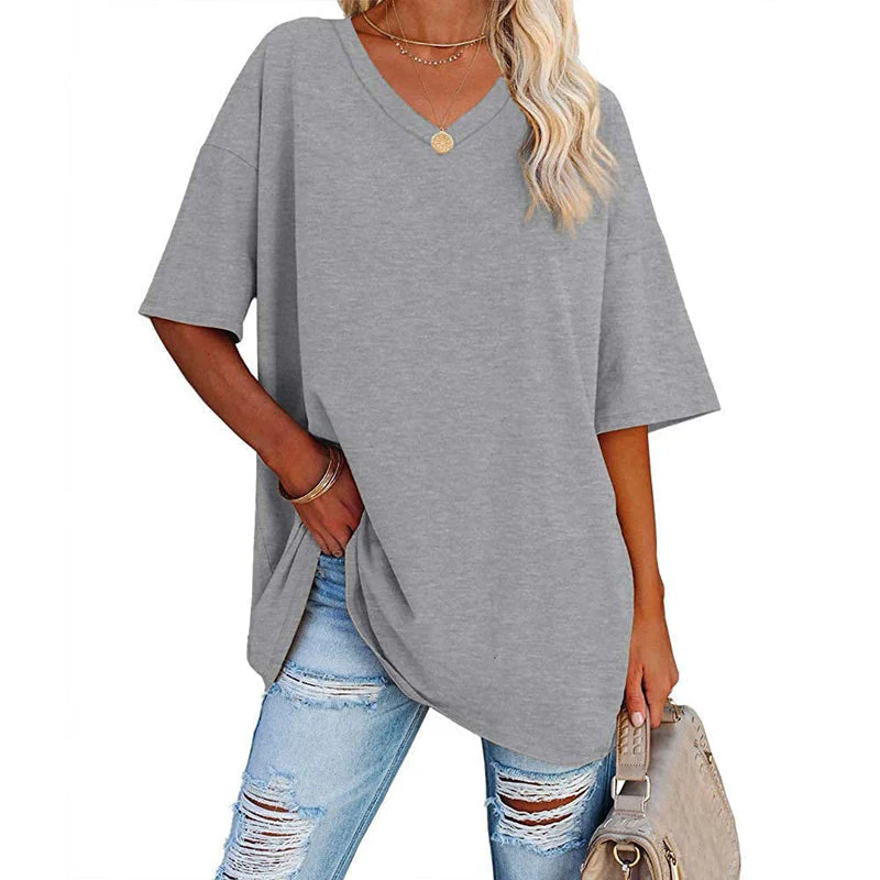 Ladies V-Neck T-Shirt - Image 17