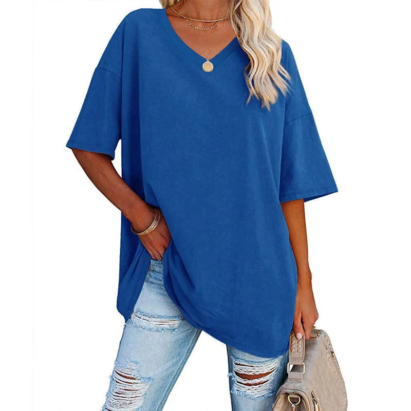 Ladies V-Neck T-Shirt - Image 18
