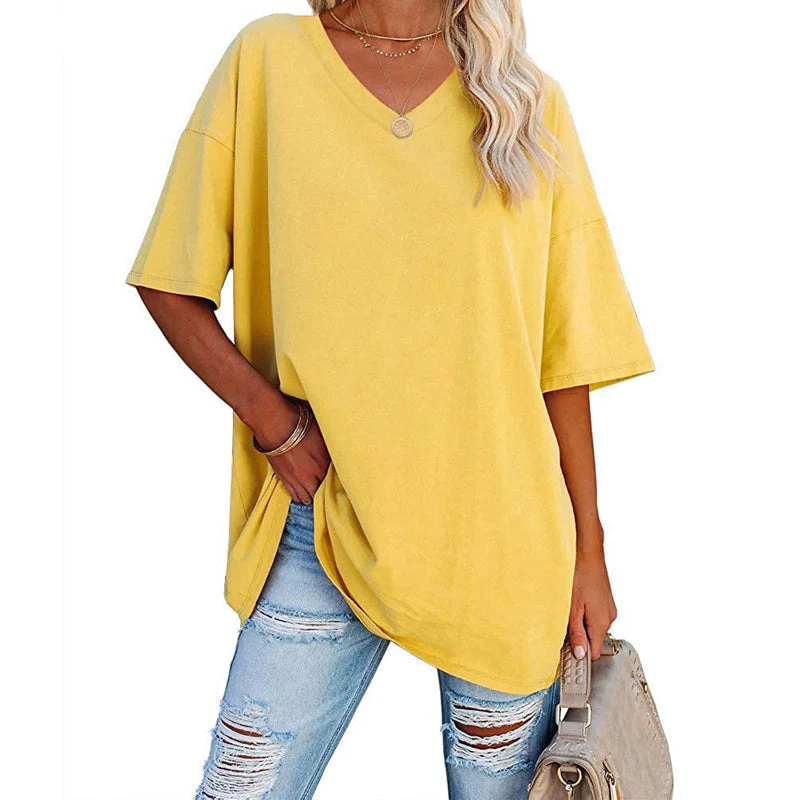 Ladies V-Neck T-Shirt - Image 20