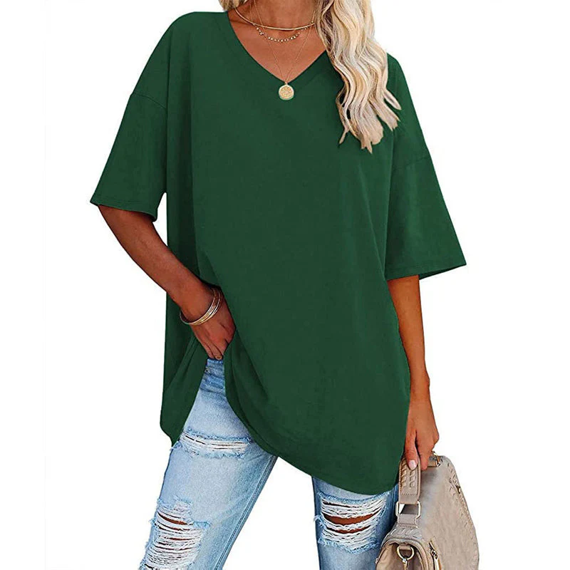 Ladies V-Neck T-Shirt - Image 21